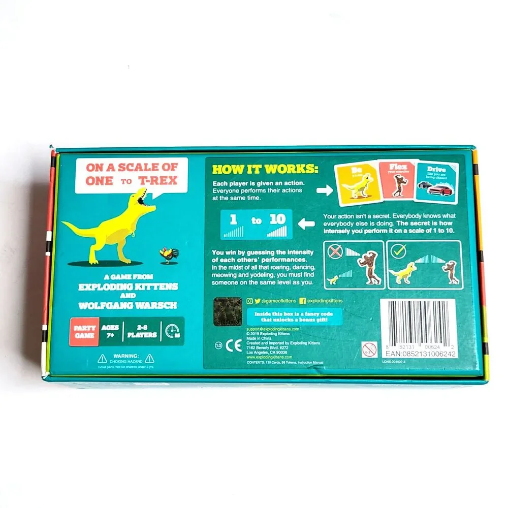 Exploding Kittens scale one